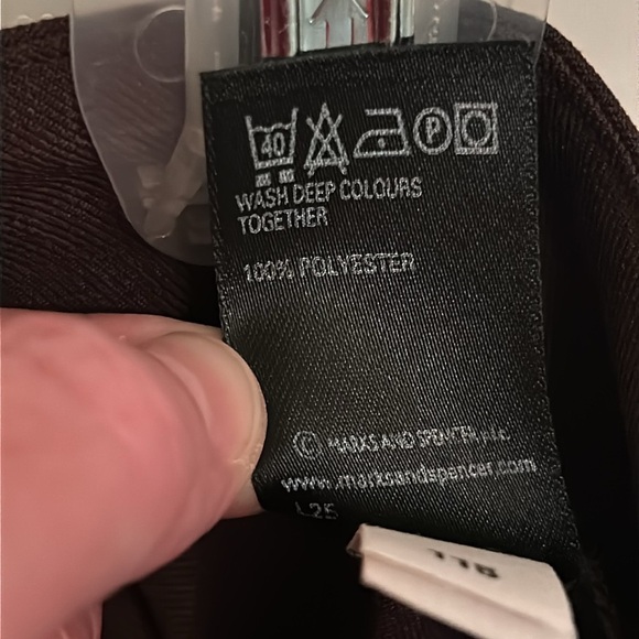 Marks & Spencer Brown dress pants, size UK 14, US 12 - Picture 5 of 6